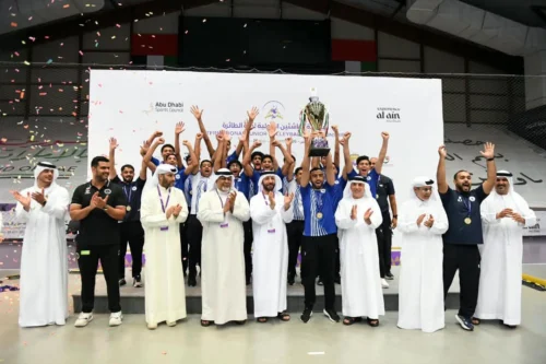 النصر البحريني بطلاً لدولية العين للكرة الطائرة بالعلامة الكاملة